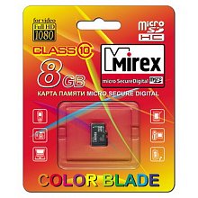   microSDHC Mirex 8 Gb Class 10