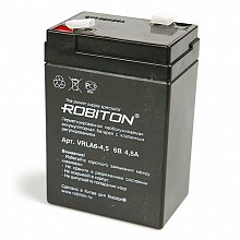  ROBITON VRLA6-4.5 1 .