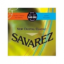 Savarez 540CRJ New Cristal Classic Red/Blue струны для классической гитары