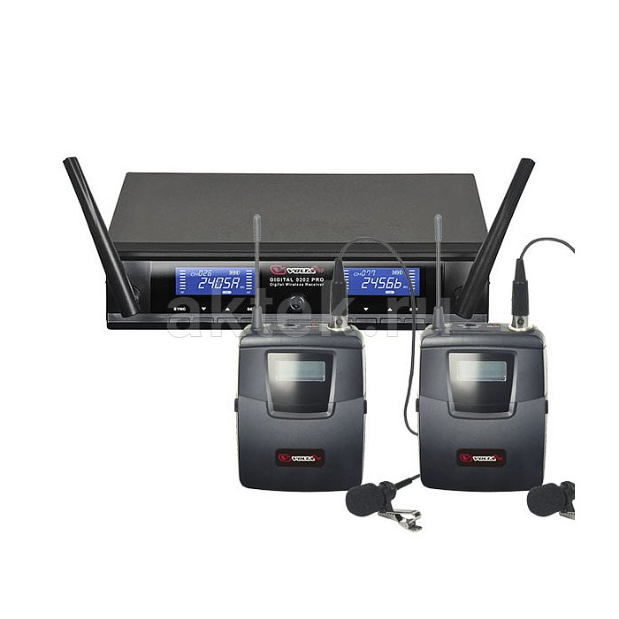 VOLTA DIGITAL 0202HL PRO радиосистема с головным и петличным микрофонами