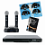 Комплект караоке для дома SkyDisco Karaoke Home Set - 3.0: приставка с баллами, микрофоны, диск 2000 песен