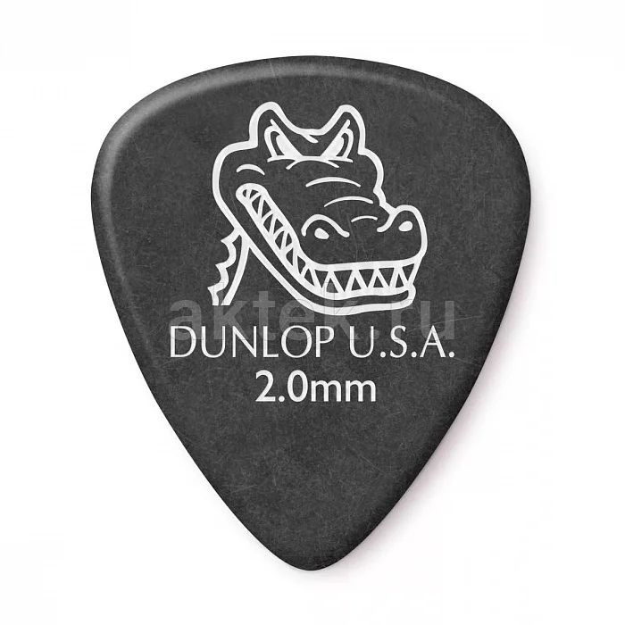 Dunlop 417R200 Gator Grip Standard 72Pack медиаторы, 2 мм