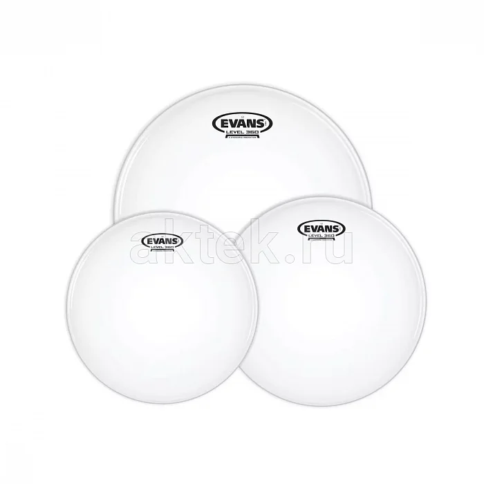 Evans ETP-G2CTD-S комплект пластиков томов 12″/13″/16″, двухслойные, с напылением
