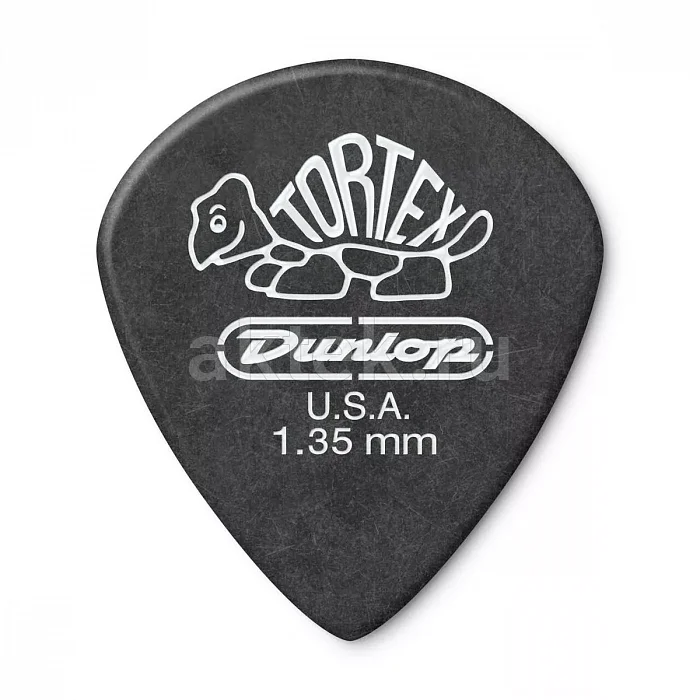 Dunlop 498P135 Tortex Jazz III XL медиаторы, 1,35 мм