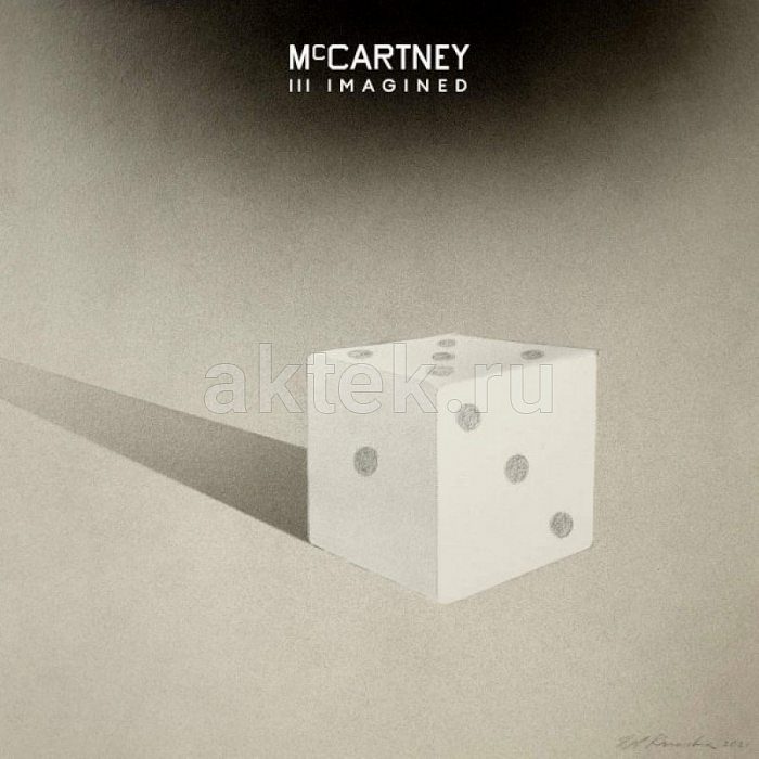 Виниловая пластинка PAUL MCCARTNEY - MCCARTNEY III IMAGINED BLACK VINYL 12"