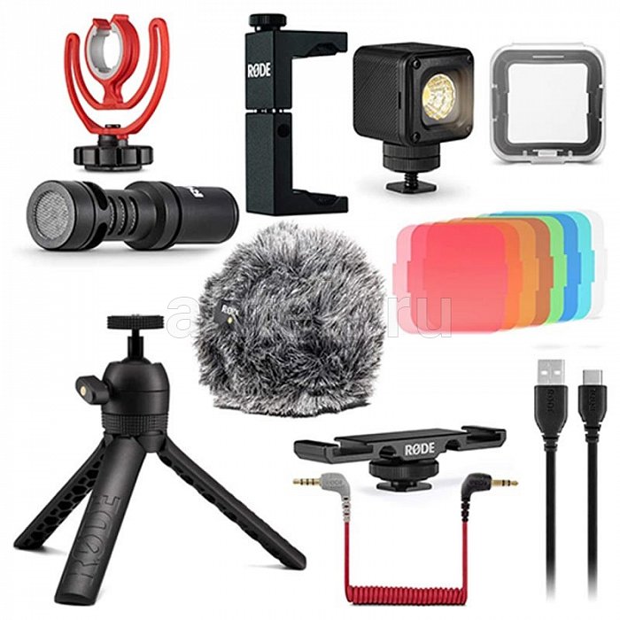 RODE Vlogger Kit Universal набор влоггера для смартфона с 3,5 мм 7