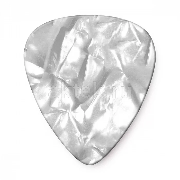 Dunlop 483P04MD Celluloid White Pearloid Medium медиаторы, целлулоид, 12 шт 3