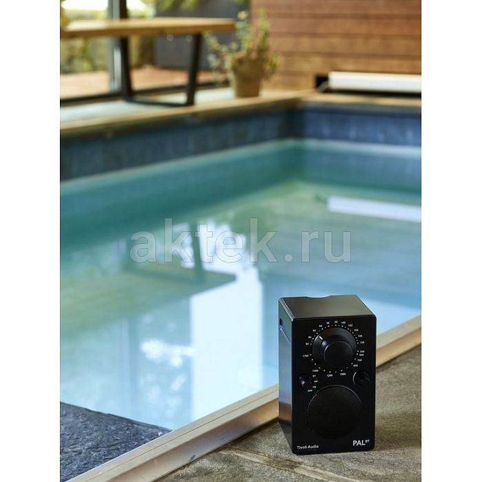 Tivoli Audio PAL BT Black портативный Bluetooth/FM-радиоприёмник с аккумулятором 10