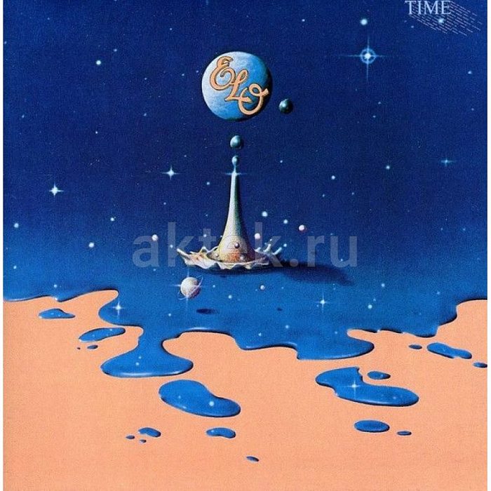 Виниловая пластинка ELECTRIC LIGHT ORCHESTRA - TIME BLACK VINYL 12"