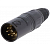 Neutrik NC5MXX-B кабельный разъем XLR male черненый корпус