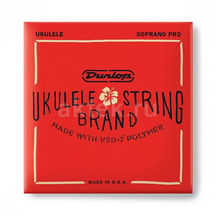 Dunlop DUQ301 Ukulele Soprano Pro комплект струн