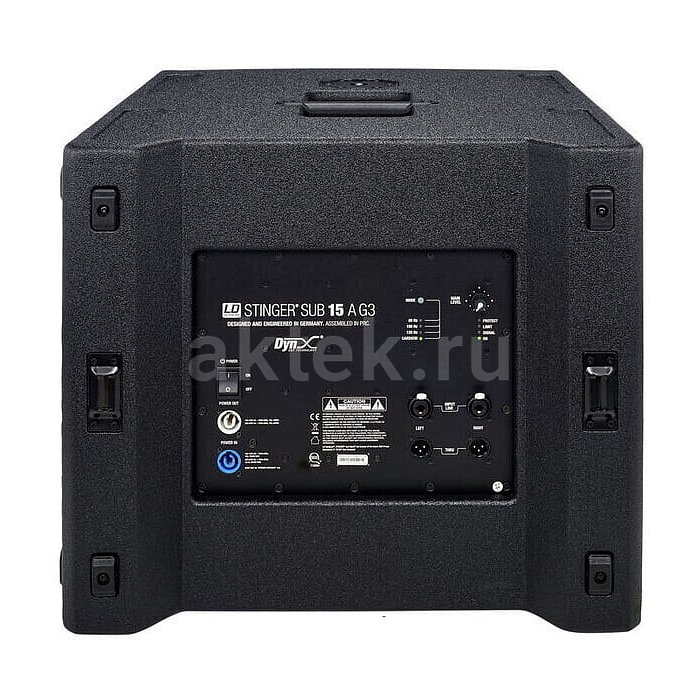Активный сабвуфер LD Systems LDESUB15AG3AMP 7