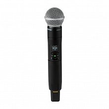 Shure SLXD2+/58 цифровой ручной передатчик SM58, 470–606 МГц