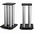 Стойка для акустики Radiotehnika T5B Silver/Black