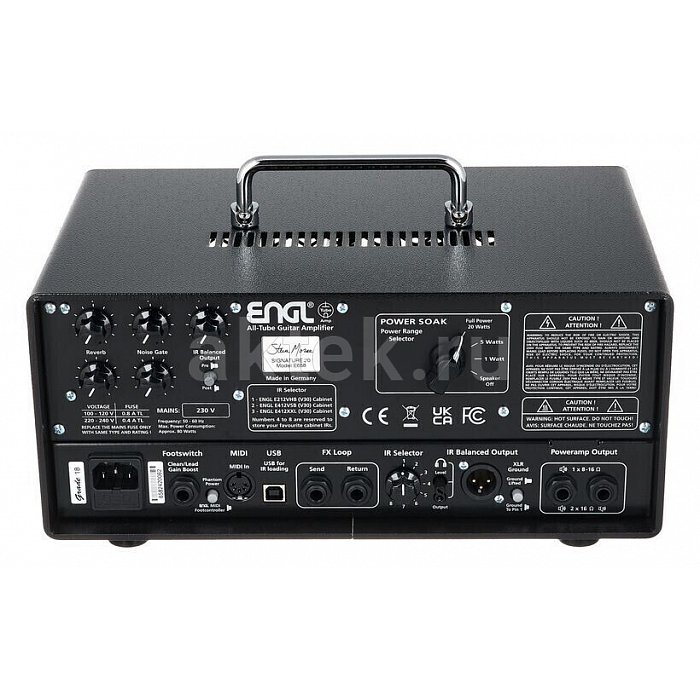 Гитарный усилитель ENGL E658 Steve Morse Signature 20 9