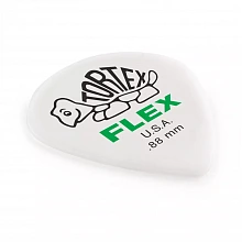 Dunlop 466P088 Tortex Flex Jazz III медиаторы, 0,88 мм 2