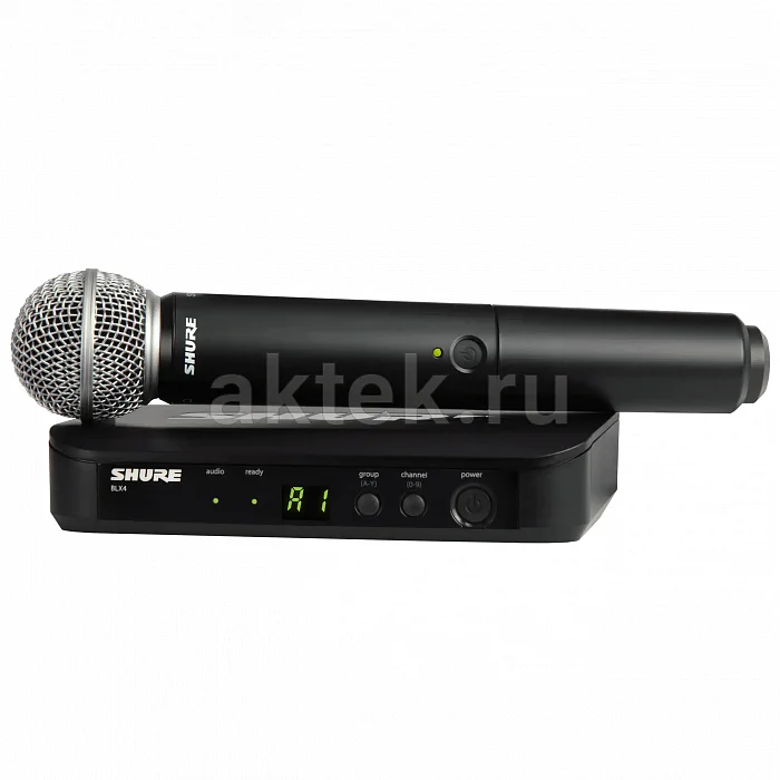 Вокальная радиосистема с капсюлем динамического микрофона SHURE BLX24E/B58 K3E