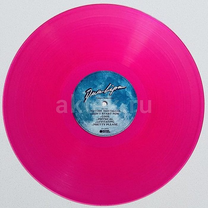 Виниловая пластинка DUA LIPA - FUTURE NOSTALGIA 180 GRAM PINK VINYL 12" 3