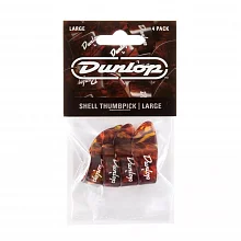 Dunlop 9023P Plastic Thumbpick Shell 4Pack медиатор-коготь, жесткие, 4 шт