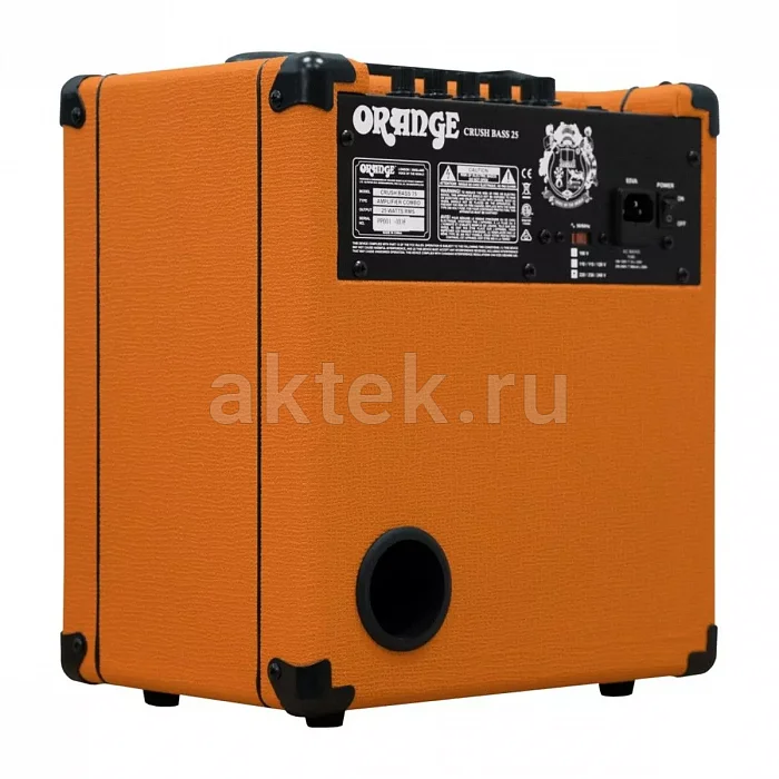 Orange CRUSH BASS 25 оранжевый басовый комбоусилитель, 25 Вт, 8″ 6