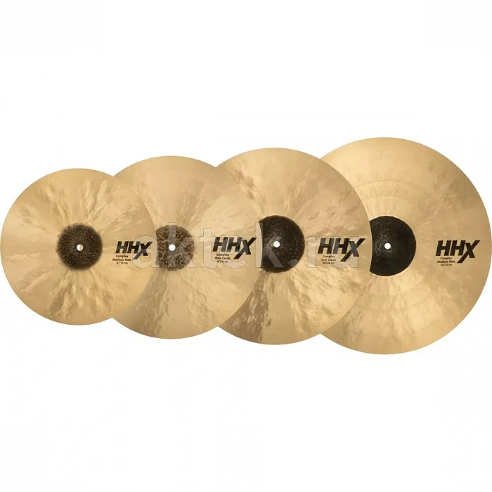 Sabian HHX Complex Promotional Set тарелки Hi-Hat/Crash/Ride 14″/16″/18″/20″ ударной установки 2