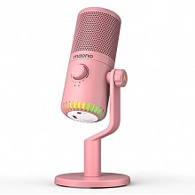 Maono DM30RGB (pink), конденсаторный USB микрофон, 24bit/48kHz 2