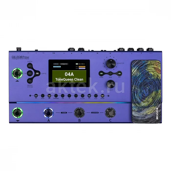 Mooer GE200 Pro Li педаль эффектов