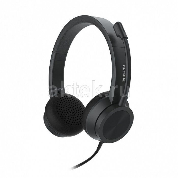 Nuroum HP10 полноразмерная гарнитура USB/TRS 3,5 мм с микрофоном 7