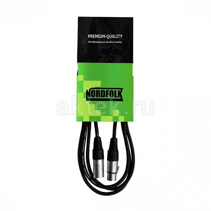 Nordfolk NMC9/15M микрофонный кабель XLR, Ø6 мм
