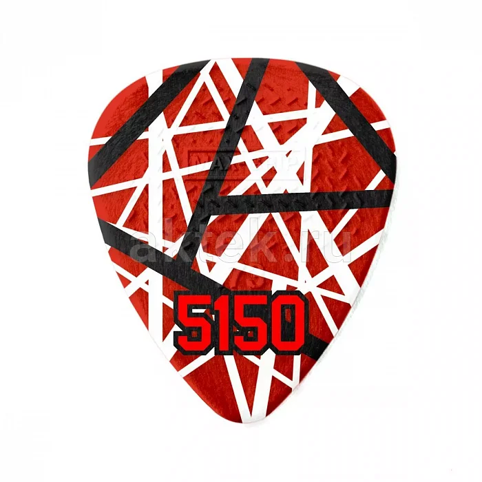 Dunlop EVHP08 EVH Max-Grip медиаторы, 0,6 мм, 6 шт 3
