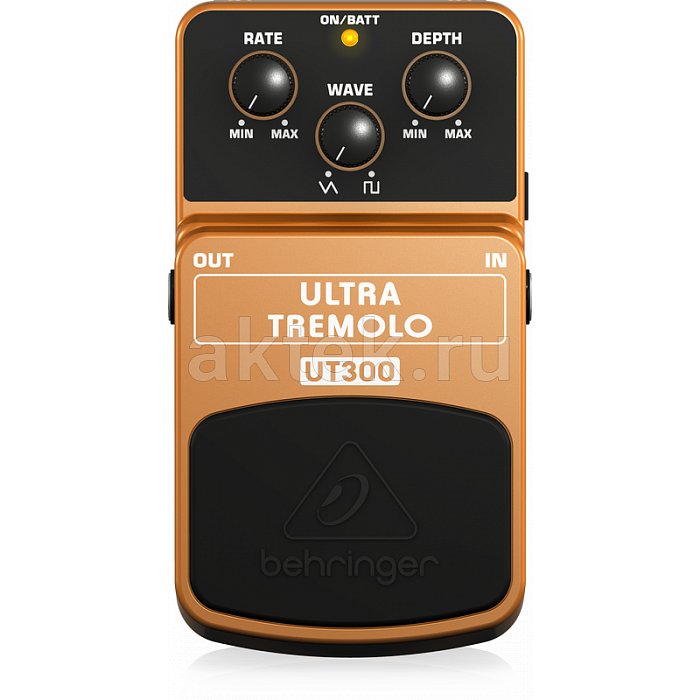 Behringer ULTRA TREMOLO UT300 педаль классического тремоло-эффекта 2