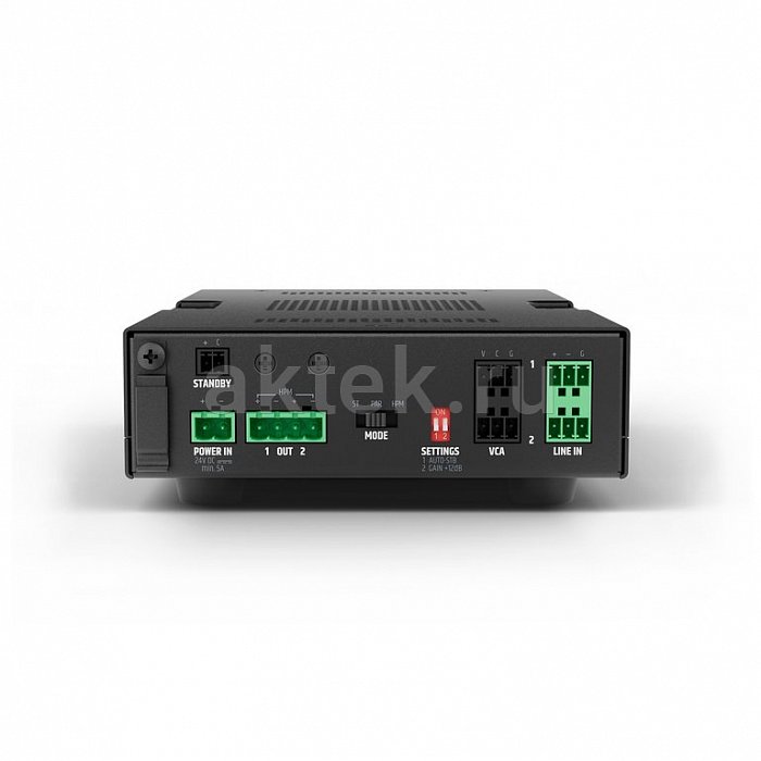 LD Systems AMP 205 инсталляционный мини-усилитель, 2×50 Вт 4