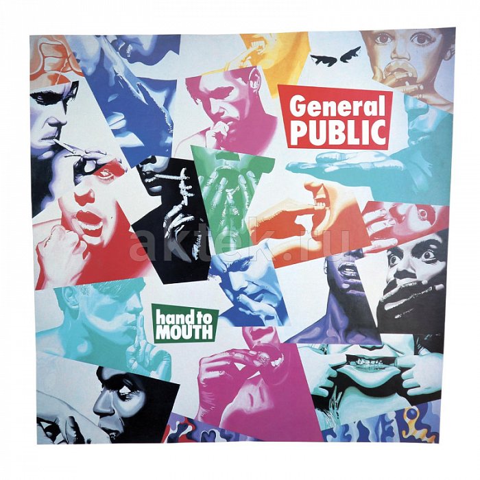 Виниловая пластинка GENERAL PUBLIC - HAND TO MOUTH BLACK VINYL 12"