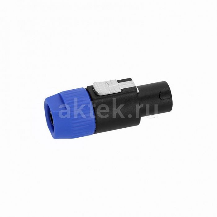 Adam Hall K3CSF4 Black/Blue кабельный разъём Speakon-F 4p 3