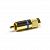 Van den Hul C-7.3 Gold/Blue RCA-разъём, позолоченный, для аудиокабеля