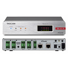 Tascam MM-4D/IN-E Dante-Analogue конвертор с DSP Mixer