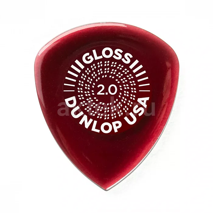 Dunlop 550P200 Flow Gloss 3Pack медиаторы, ultex, 2 мм 3