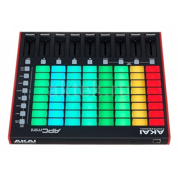 Компактный MIDI контроллер Akai APC Mini MKII 9