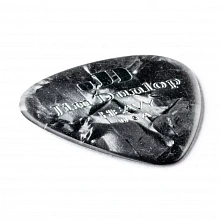 Dunlop 483P02HV Celluloid Black Pearloid Heavy медиаторы, целлулоид, 12 шт 2