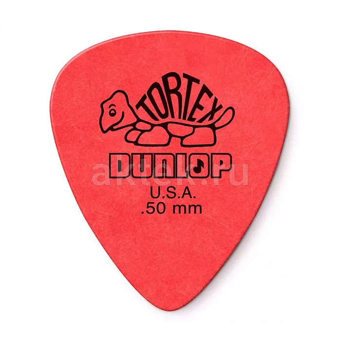 Dunlop 418R050 Tortex Standard 72Pack медиаторы, 0,5 мм, 72 шт
