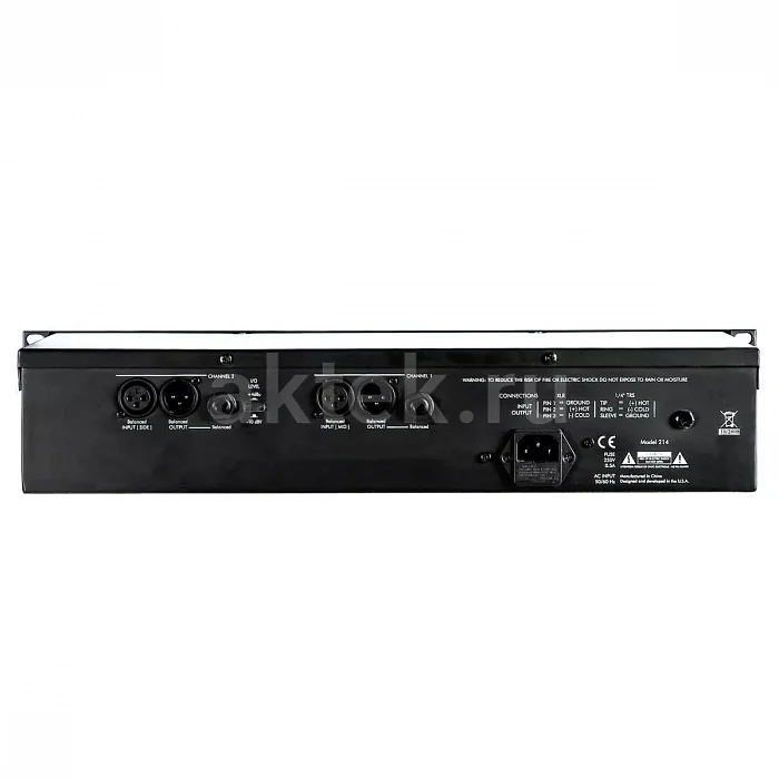 ART Pro MPA II двухканальный ламповый предусилитель 2×12AX7, переменный импеданс 2