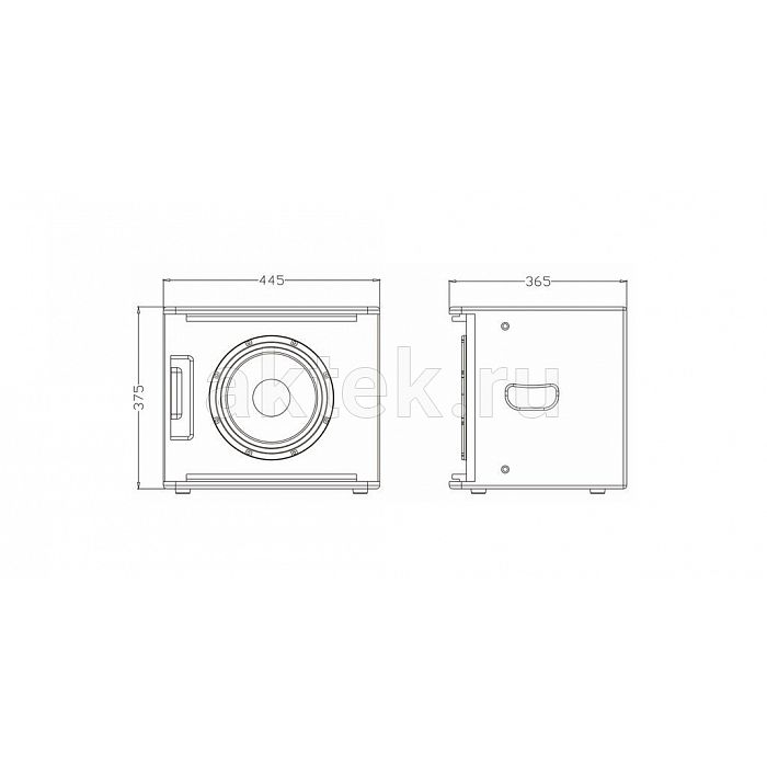 FDB Audio ES110S пассивный сабвуфер 10″ 150Вт 2