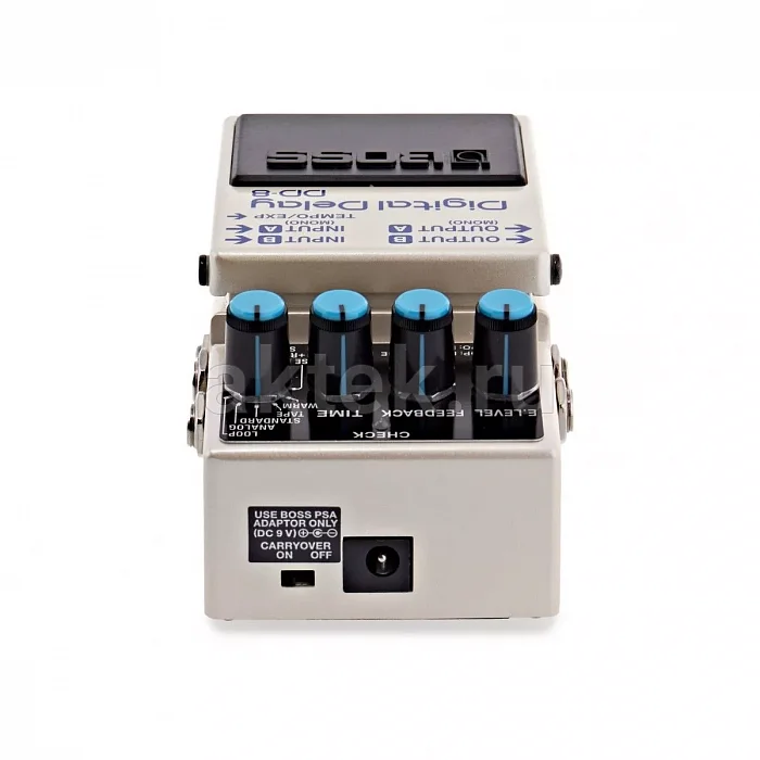 Boss DD-8 стереофоническая педаль дилея, 11 режимов, лупер 40 секунд 4