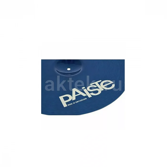 Paiste 16" 900 Color Sound синяя крэш-тарелка для ударной установки 5
