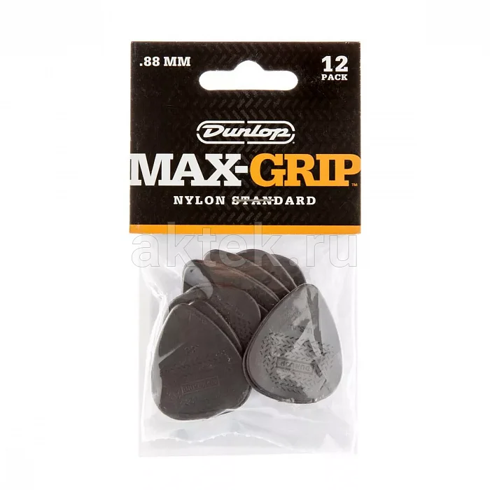 Dunlop 449P088 Max-Grip Nylon медиаторы, 0,88 мм, 12 шт 4