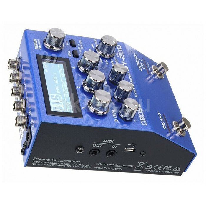 Процессор эффектов Boss Synthesizer SY-200 5
