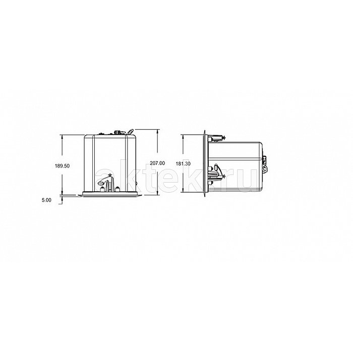 Tannoy CMS501PI BackCan Стальная банка
