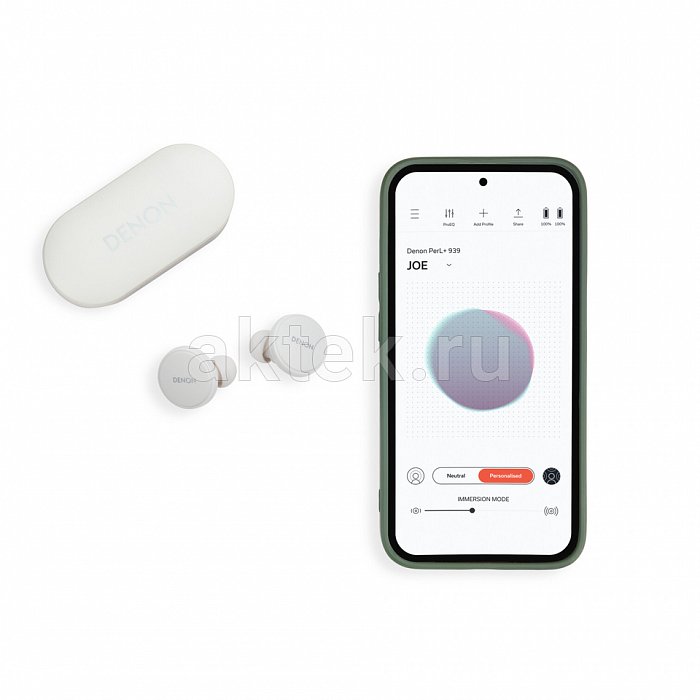 DENON PerL Pro White беспроводные наушники 6