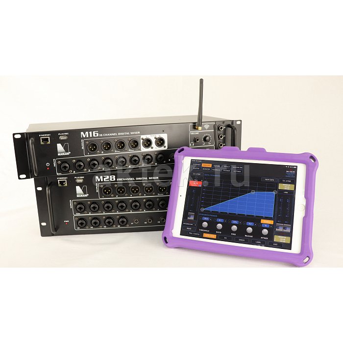MARANI M28 цифровой рэковый 3U микшерный пульт 4