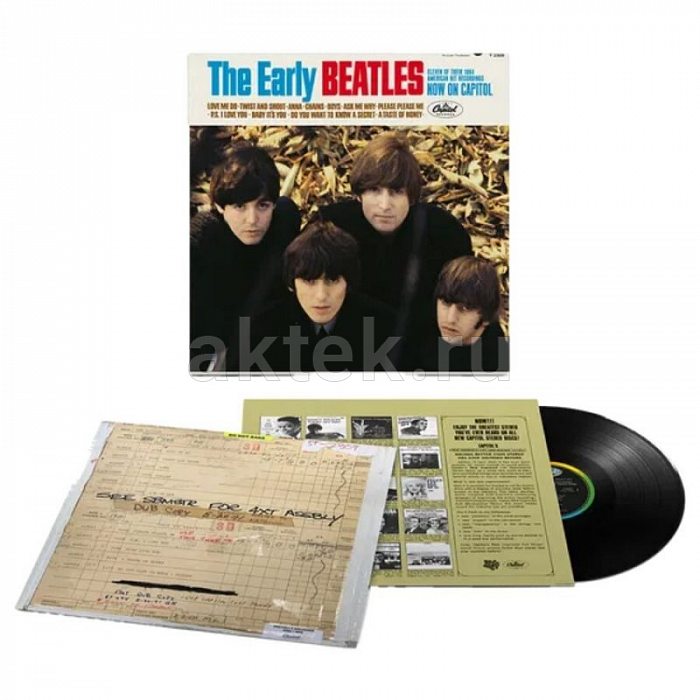 Виниловая пластинка BEATLES - THE EARLY BEATLES 180 GRAM BLACK VINYL 12" 3